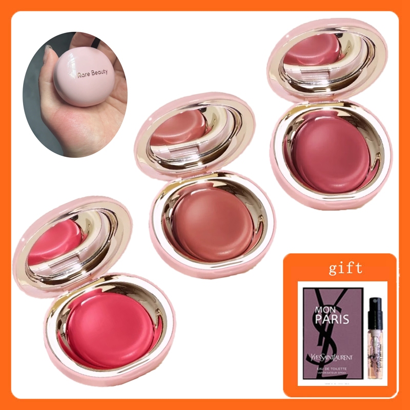 RARE BEAUTY Stay Vulnerable Melting Blush 5g-เบลนด์สู่ผิวให้ลุคที่ดูเป็นธรรมชาติคุณสมบัติกันน้ำ