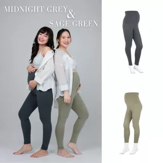 Lily leggings [รุ่นขายาว] กางเกงเลกกิ้งคนท้อง ผ้ายืด ใส่ได้ถึงคลอด