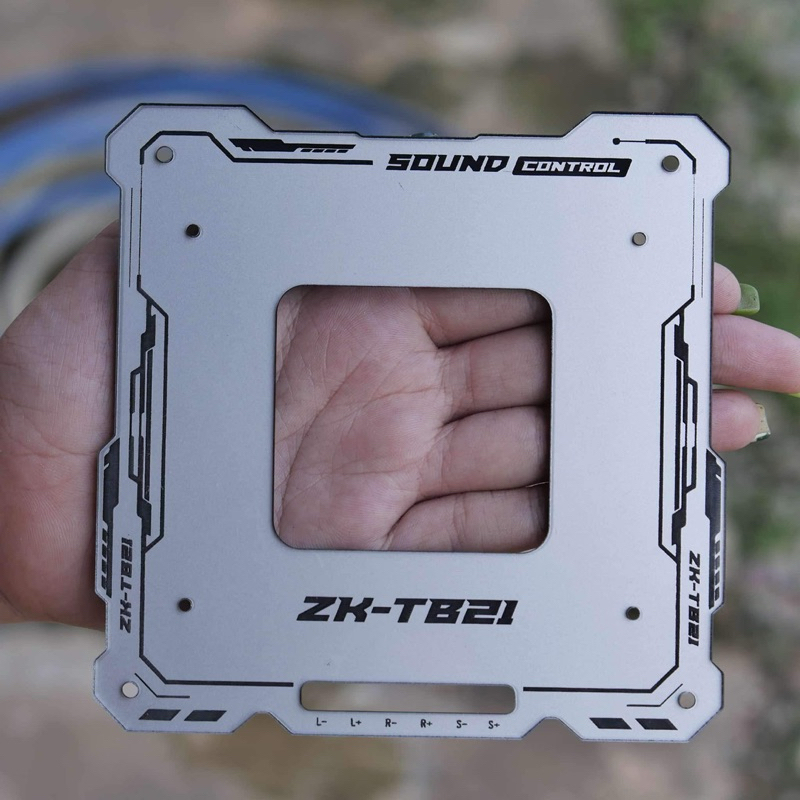 เพลทรองแอมป์ ZKทุกรุ่น ฐานรอง สำหรับแอมป์ย้ายวอลุ่ม (พร้อมน็อต)