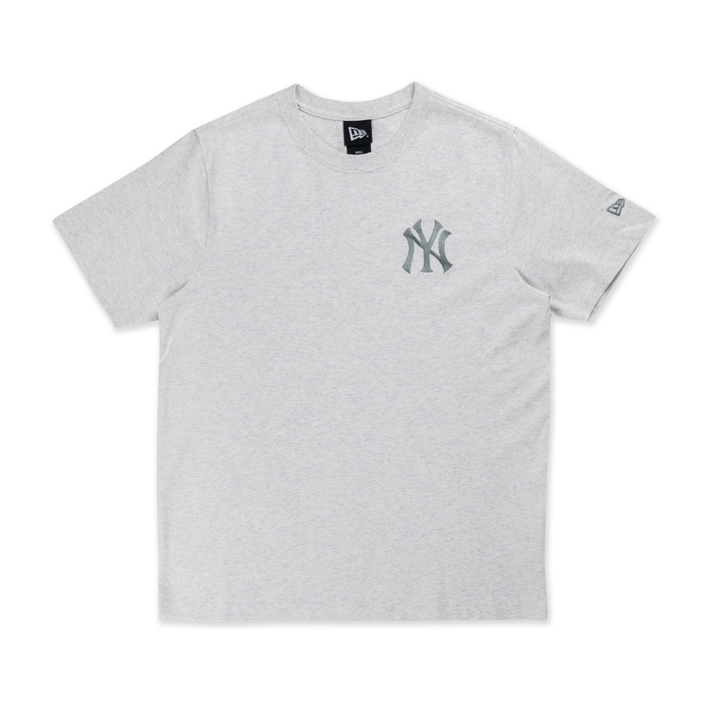 NEW ERA เสื้อยืดแขนสั้น รุ่น NEW YORK YANKEES COLOR ERA LIGHT HEATHER GRAY SHORT SLEEVE T-SHIRT