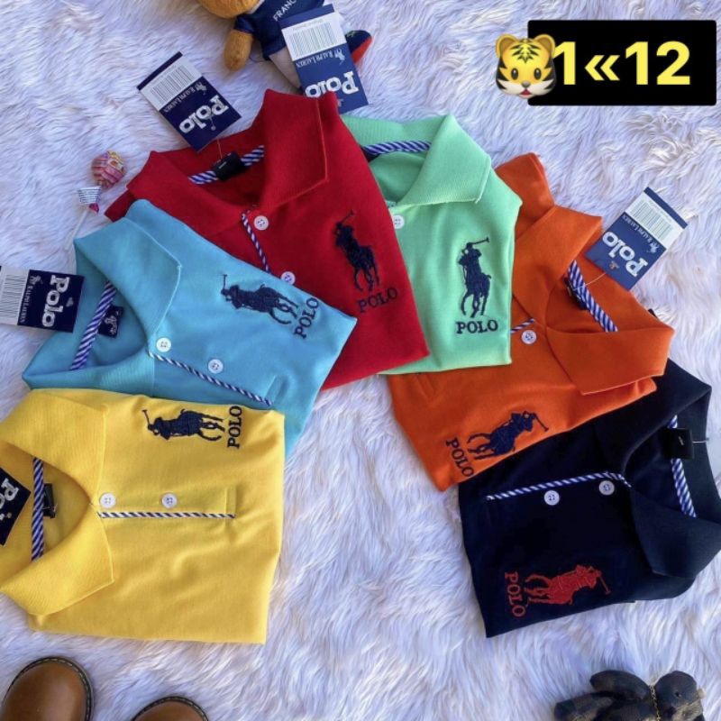 เสื้อคอปกเด็กกรุ๊ปเล็ก(T48)