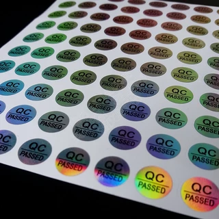 🇹🇭🌈💥ถูกสุด‼️สติ๊กเกอร์ราคาโรงงาน🌈🌸QC PASSED 1cm/1.5cm/2cm/2.5cm/3cm Hologram🔆โฮโลแกรม สะท้อนแสง🌸