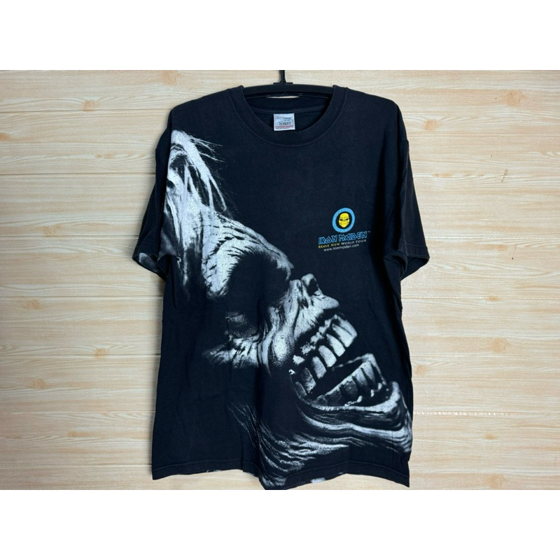 เสื้อวง Iron Maiden Brave New World Tour OVP ตรงยุค