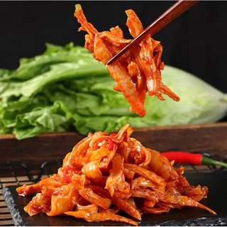 กระดูกอ่อนหมู ซอสพริกหมาล่า เคี้ยวกรุบ อร่อยเผ็ดชาเบาๆ ขนาด8g