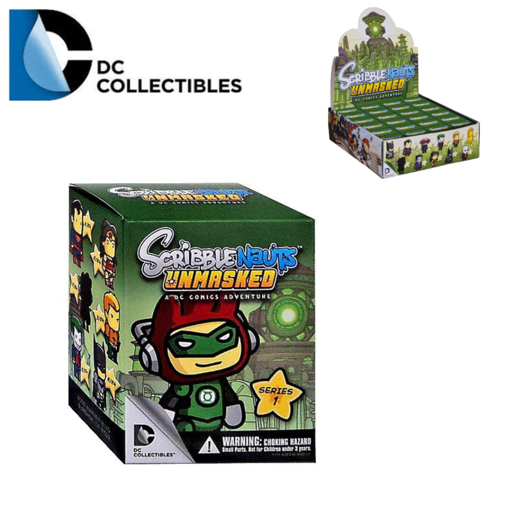 DC Collectibles กล่องสุ่ม ของแท้ Scribblenauts Unmasked Mini Figures Blindbox Series***ราคาต่อชิ้น