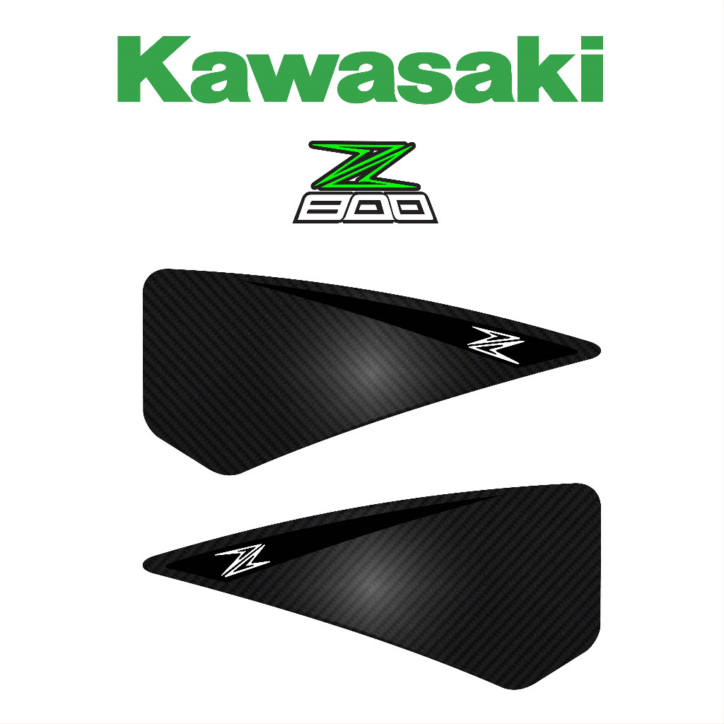 กันรอยข้างถัง KAWASAKI รุ่น Z800 #กันรอยZ800 #กันรอยข้างถังZ800 #ของแต่งZ800 #กันลื่นZ800