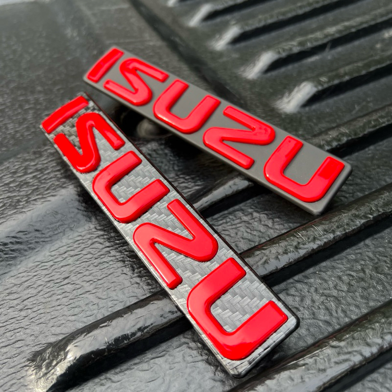 โลโก้ ISUZU ติดกระจัง 2007-2011, MU-7 (ตัวเล็ก) ขนาด 17.4x3.4cm