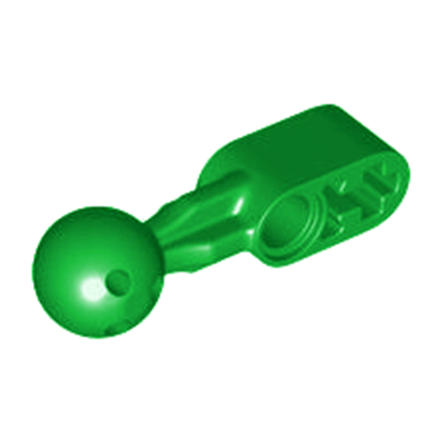 ชิ้นส่วนเลโก้ Part Technic, Liftarm, Modified Ball Joint Straight 1 x 2 with 6 Holes in Ball (67697) ราคา/ชิ้น