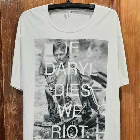 เสื้อยืดมือสองสภาพดี THE WALKING DEAD ตอกปี 2012