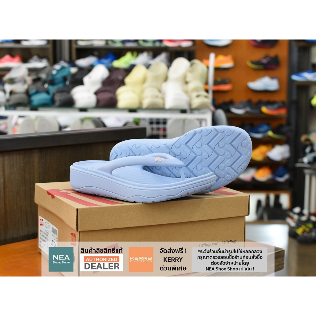 [ลิขสิทธิ์แท้] FitFlop RELIEFF RECOVERY TOE-POST [W] NEA  รองเท้าแตะแบบหูหนีบผู้หญิง รุ่น HF4