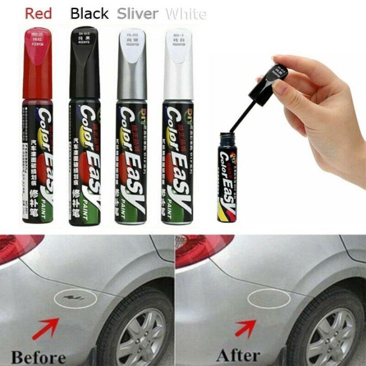 ปากกาปากกาทาสีรถยนต์สากลสำหรับซ่อมตัวถังรถยนต์อุปกรณ์ตกแต่งรถยนต์ดูแลการพ่นสีรถกันน้ำได้อุปกรณ์กำจัดรอยขีดข่วน - รูปที่ 2
