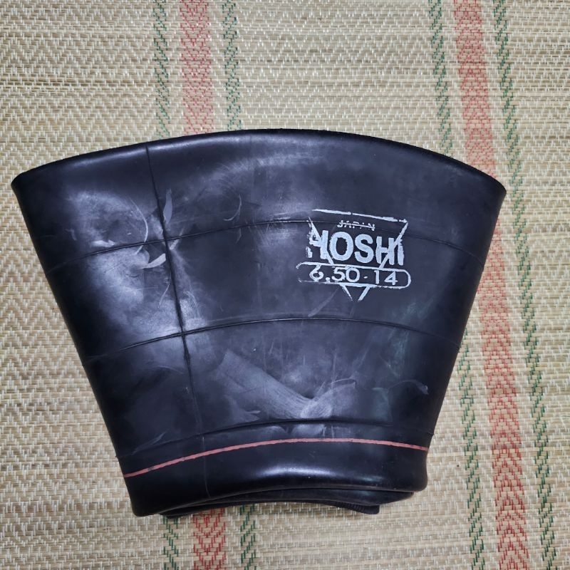 ยางในรถไถนา650-14/750-15/750-16/500-12/600-13 ยี่ห้อHoshi