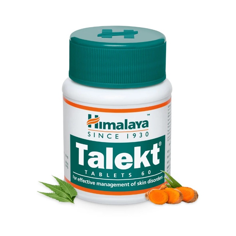 Talekt Himalaya แก้ผื่น ภูมิแพ้ผิวหนัง สะเก็ด เงิน ชนิดเม็ด