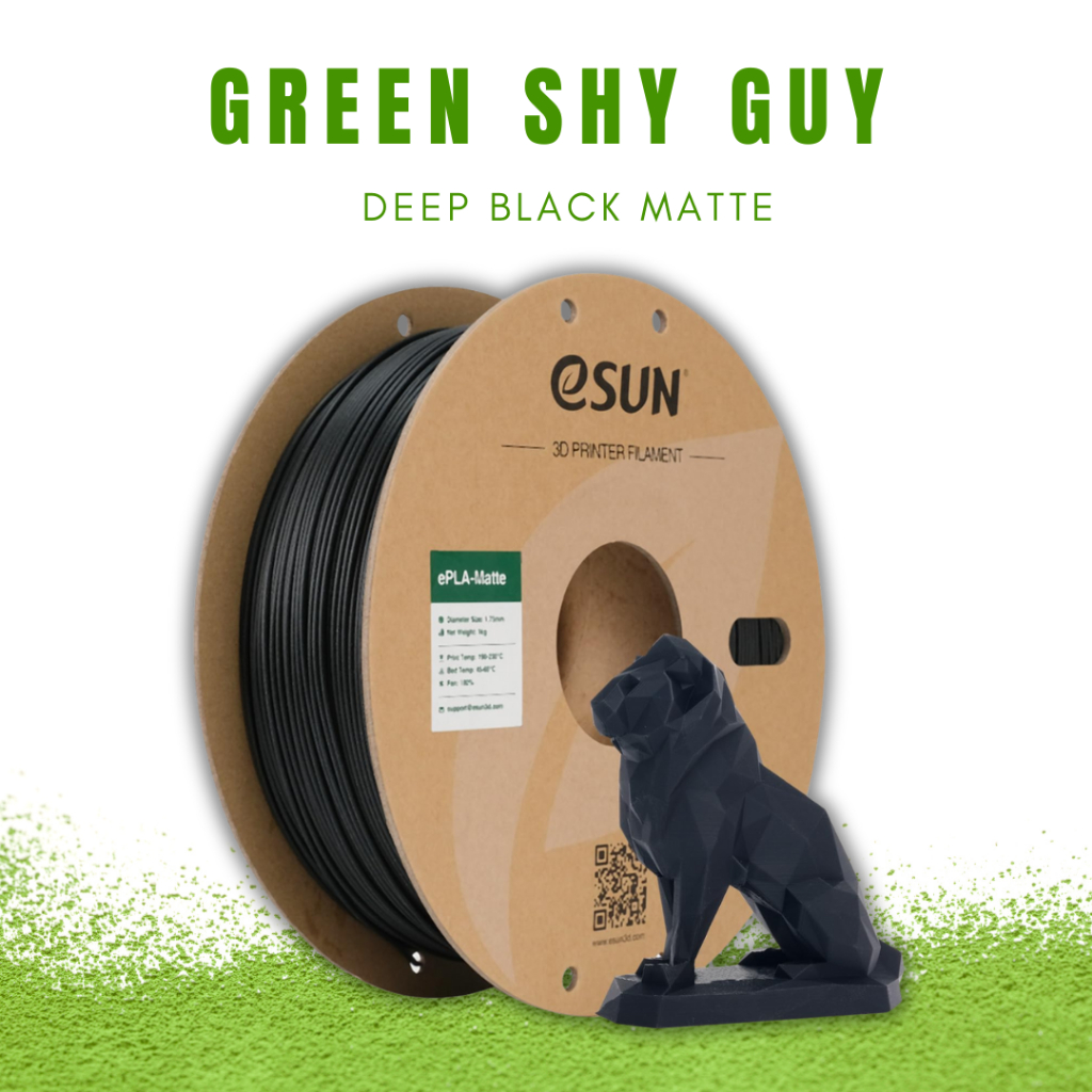 eSUN PLA MATTE / PLA 3D Filament เส้นวัสดุการพิมพ์ for 3D Printer Filament 1.75mm Dimensional