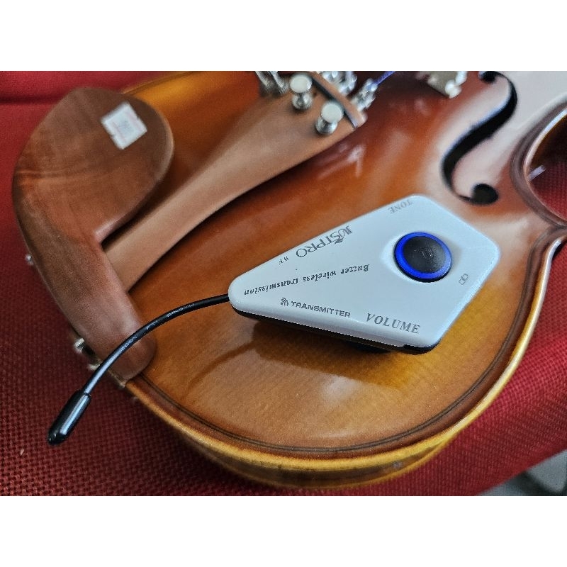 Guitar/ukulele/violin/mandolin wireless pick up Justpro WF JUSTPRO Guitar Wireless ไวเลสกีต้าร์ กีตาร์โปร่ง ไวโอลิน