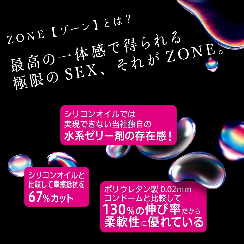 Jex Condoms ZONE ถุงยางอนามัยพรีเมียม จากญี่ปุ่น