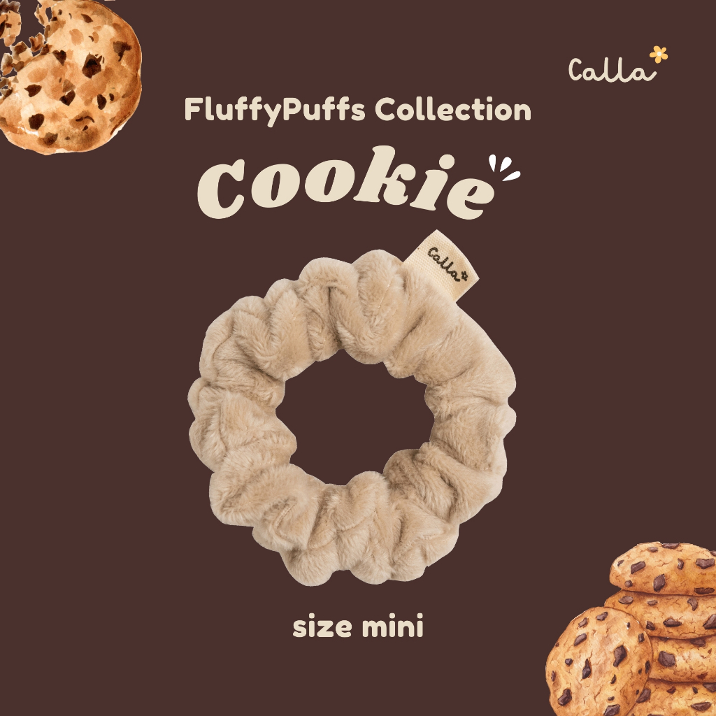 คาล์ล่า Cookie - FluffyPuffs Collection (Size Mini) ยางมัดผม