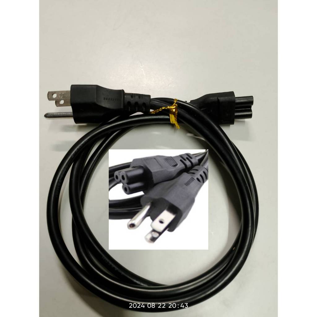 สายAC สาย AC Power 3 รู สายกลม สายไฟเอซี 1.2M  แข็งแรงทนทาน