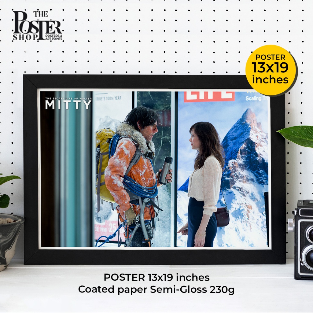 The Secret Life of Walter Mitty Poster, Ben Stiller ชีวิตพิศวงของ วอลเตอร์ มิตตี้ ขนาด 33x48 cm - รูปที่ 6