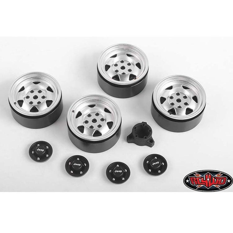 OEM XJ 1.9" Beadlock Wheels (Chrome) VVV-C084 ครบชุด4วง