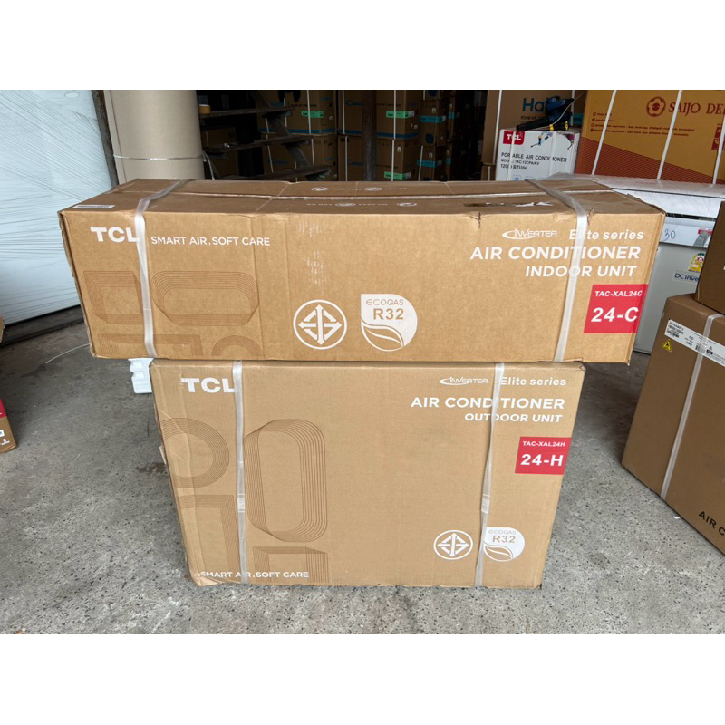 TCL inverter  24000 btu R32 ใหม่ ประกันศูนย์