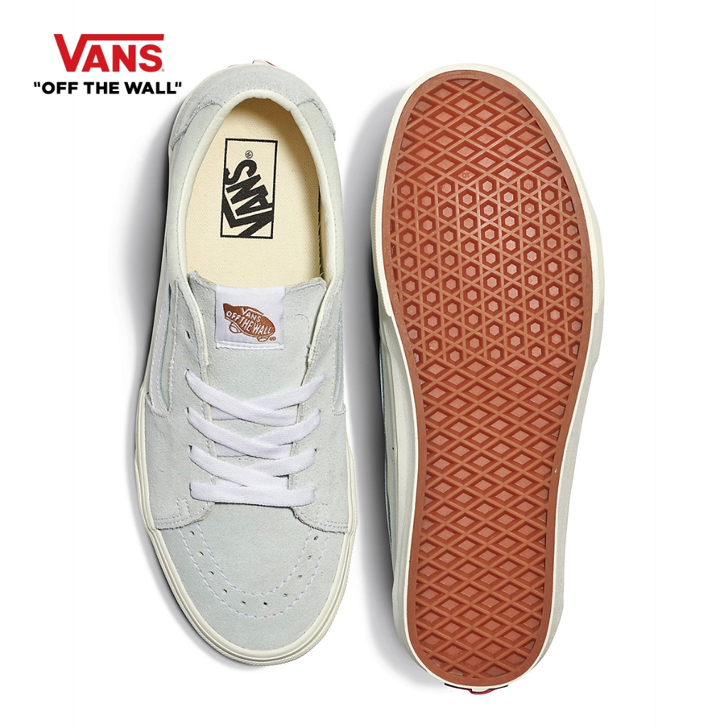VANS حذاء SK8-Low كانفاس وشامواه — صورة 3