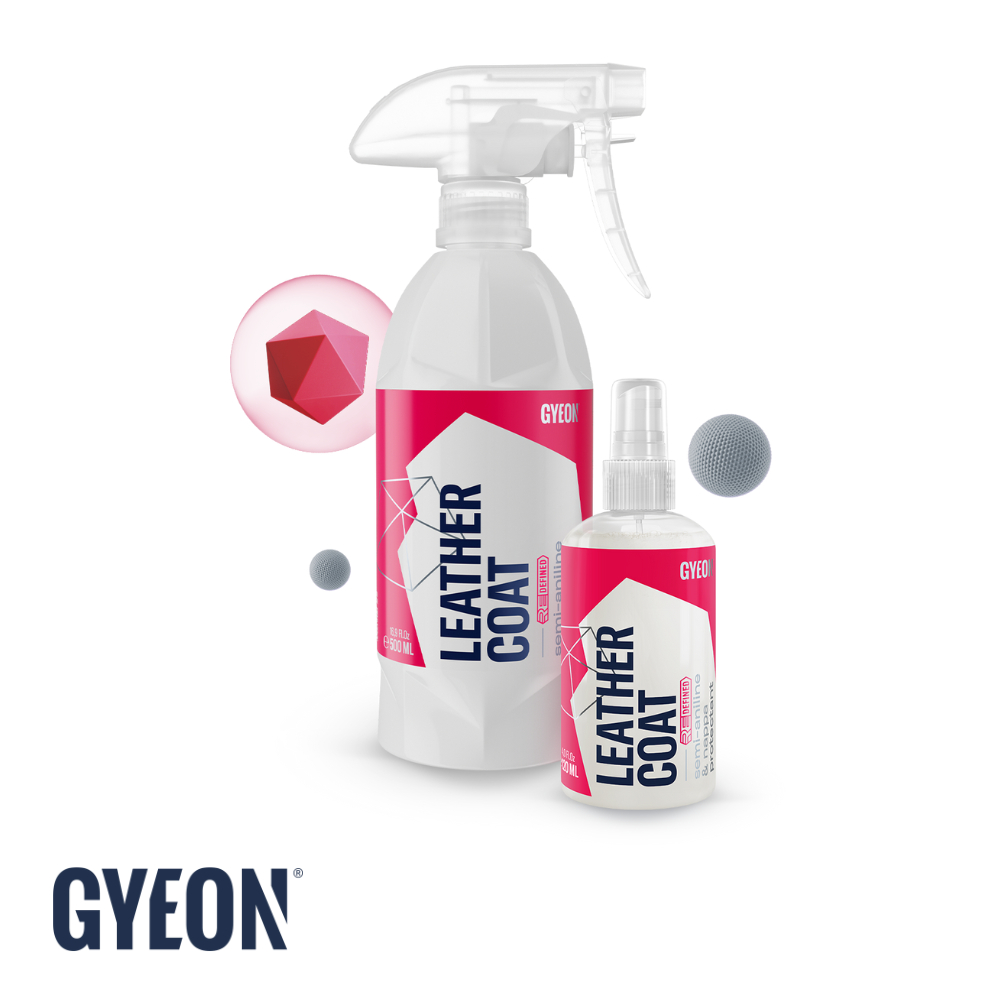 GYEON Q² LEATHER COAT  น้ำยาเคลือบเบาะหนัง ป้องกันการเกิดคราบ คราบครีม และสีกางเกง