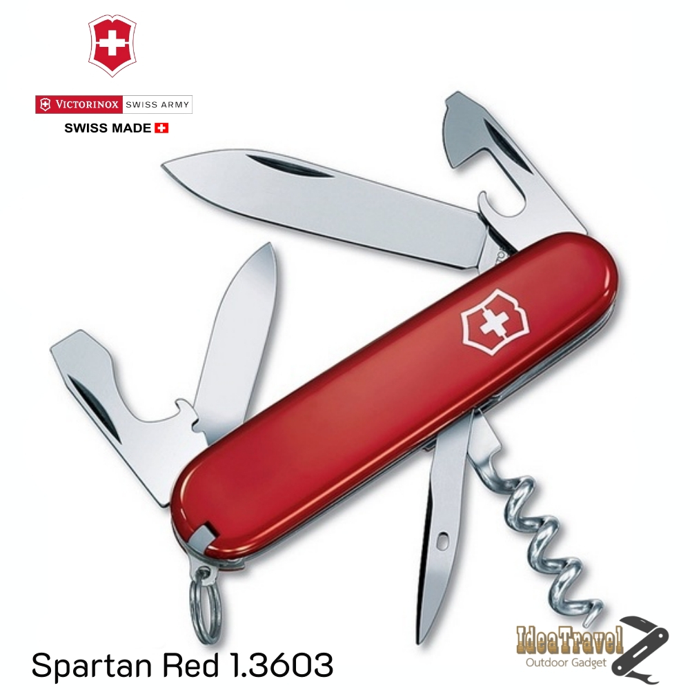 มีดพับอเนกประสงค์ Victorinox Spartan Red 1.3603