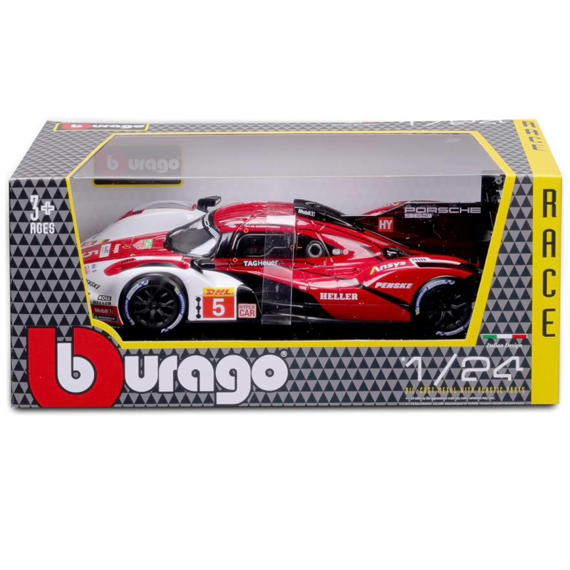 โมเดลรถเหล็ก 1:24 Porsche 963 [Bburago]