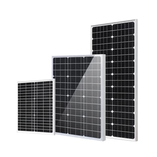 แผงโซลาร์เซลล์ monocrystalline solar cell 6V 50W