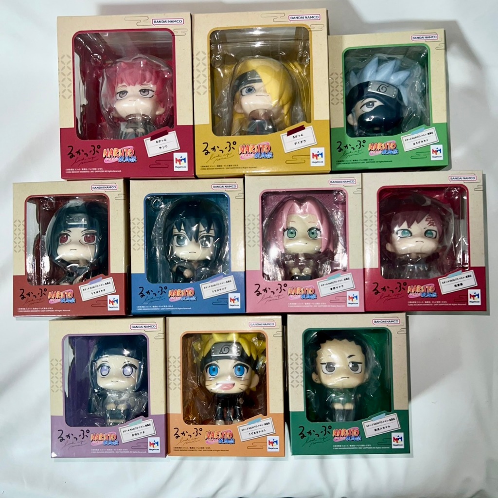 ( พร้อมส่ง) NARUTO Look up รวมนั่งจ๋องนารูโตะ คาคาชิ อิทาจิ ซาสึเกะ ซากุระ ฮินาตะ กาอาระ ชิกามารุ ของแท้