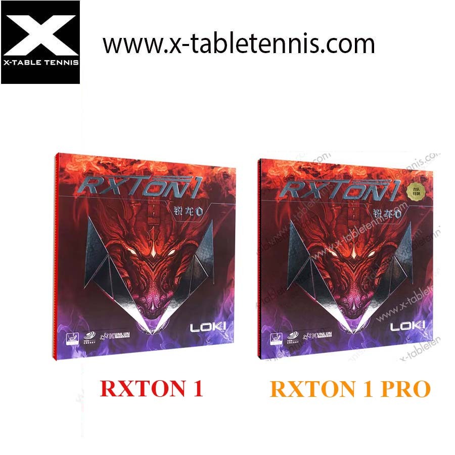 ยางปิงปอง LOKI รุ่น RXTON 1 และ RXTON 1 Pro