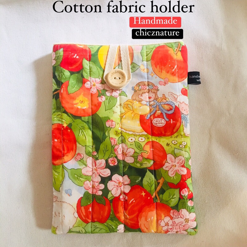 ミ★chicznature กระเป๋าใส่ Kindle paperwhite 5,6 Kindle oasis ผ้าคอตตอน 100% บุใยกันกระแทก มีซับใน E-r