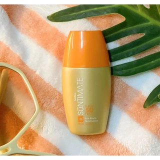 ✨ ถูกที่สุด ✨ โลชั่นกันแดด Mistine Suntimate Sunblock Facial SPF 50 PA+++ มิสทีน ซันติเมท ซันบล็อก เฟเชีบล 20มล.จ