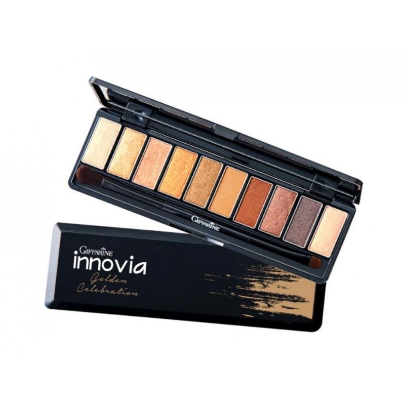 อายเเชโดว์ กิฟฟารีน 10 สี โทนสีทองและน้ำตาล อินโนเวีย อาย คอลเลคชั่น โกลเด้น เซเลเบรชั่น เซ็ท