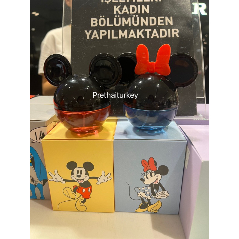 น้ำหอมซาร่า ดีสนีย์ มิกกี้เม้าส์ มินนี่เม้าส์ zara disney Mickey mouse , Minnie Mouse ขนาด50ml น้ำหอ