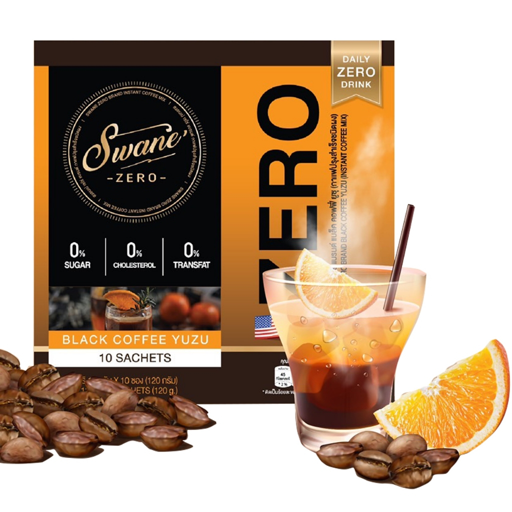 SWANE ZERO Coffee Yuzu กาแฟส้มยูซุ