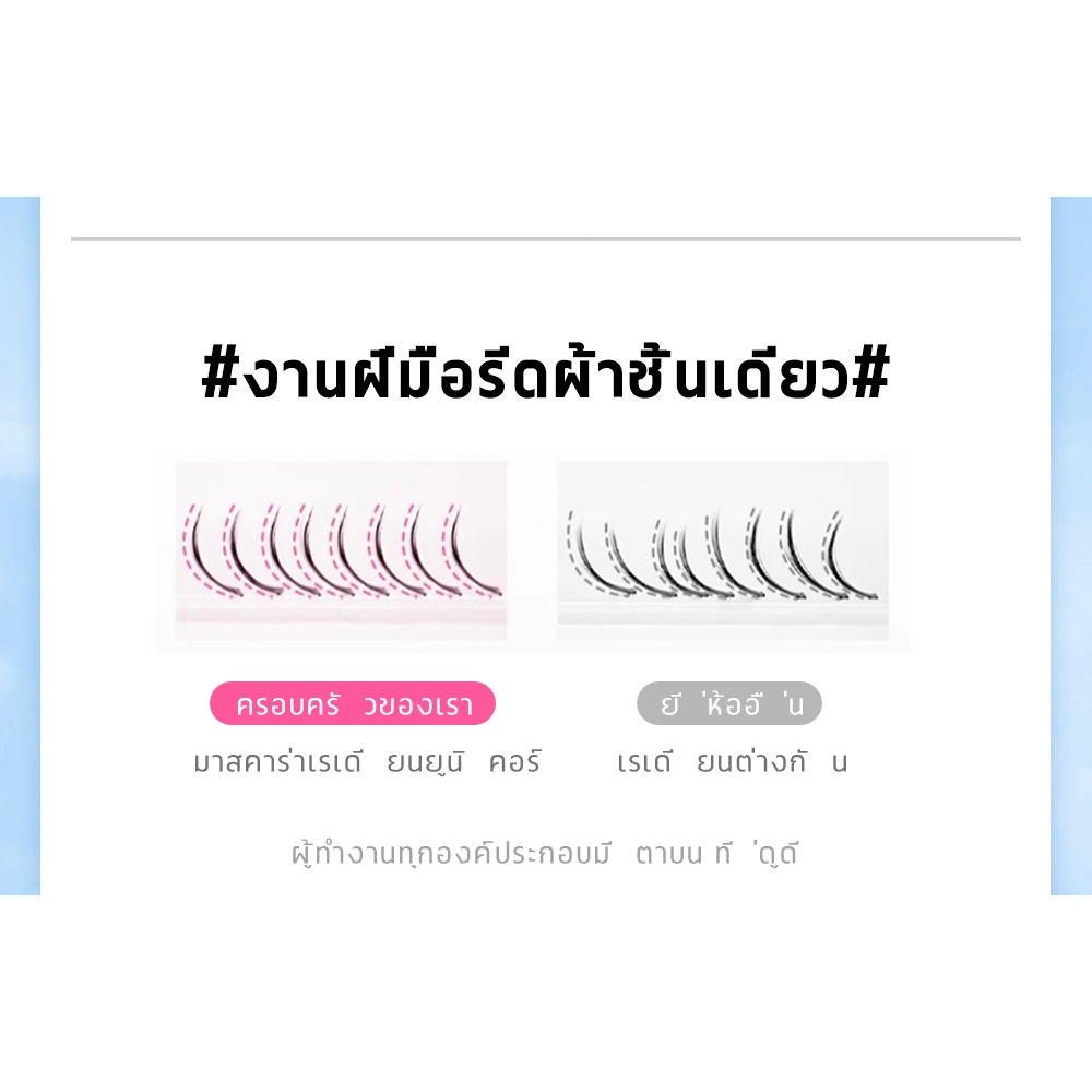 【จัดส่งจากประเทศไทย】ขนตาปลอม 3D แบบช่อ มีกาวในตัว แบบสามชิ้น ต่อขนตาธรรมชาติ ตาโต ติดทน เหมาะสำหรับมือใหม่ เทศกาลสาดน้ำ ราคา ถูกที่สุด ดีลบีเคเค แกลเลอรีภาพที่ 9