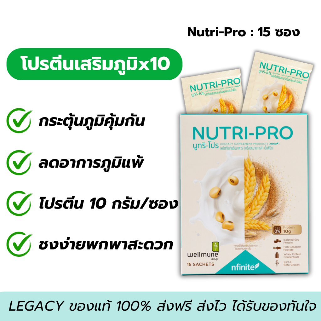 NUTRI-PRO โปรตีน เสริมภูมิ