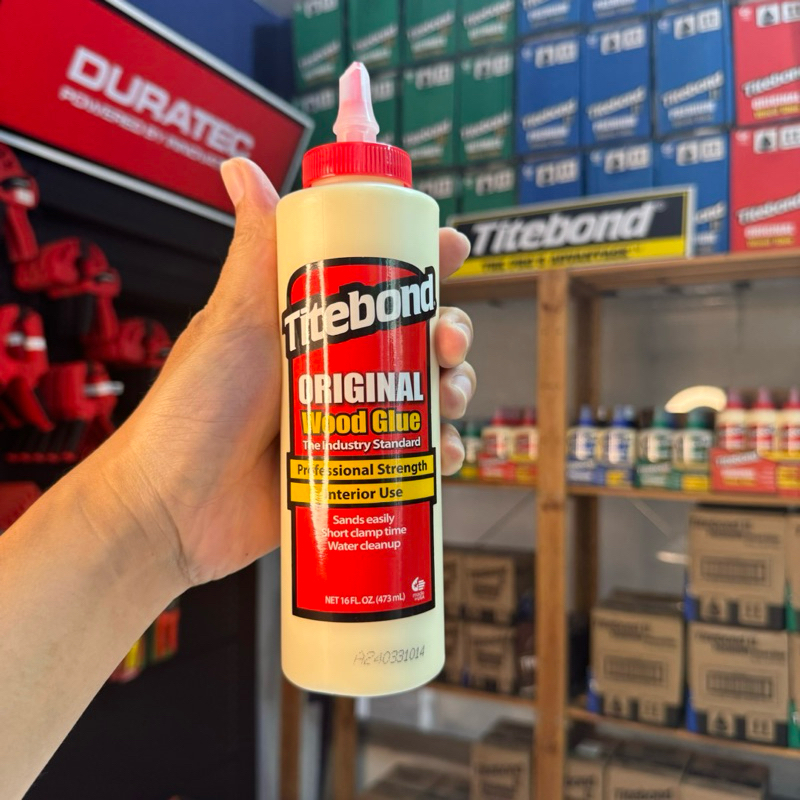 กาว Titebond original wood glue สีแดง 16 oz กาวติดไม้คุณภาพสูงจาก USA
