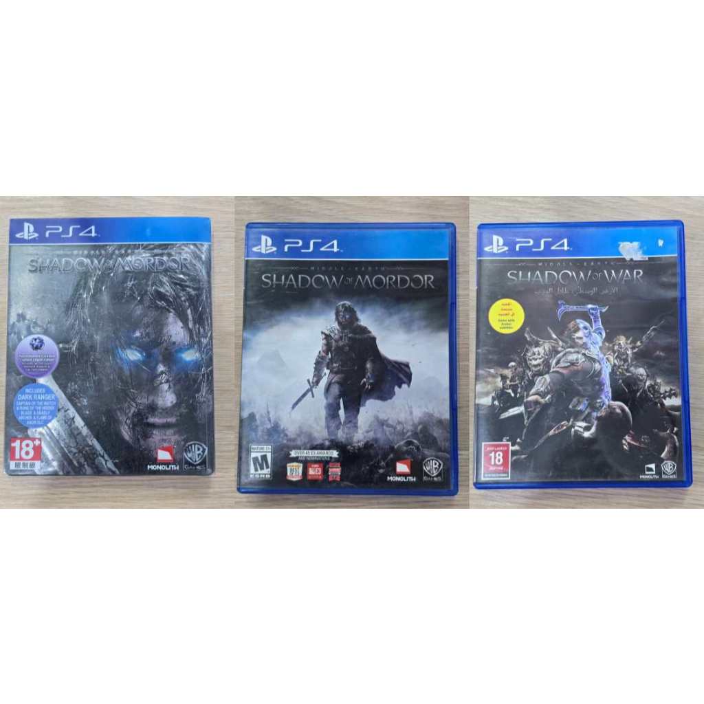 Ps4 Middle Earth  Shadow of Mordor , Shadow of War มือ2 พร้อมส่ง