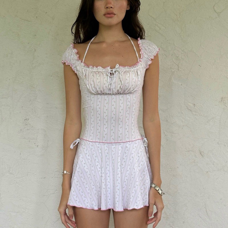 Rosalie skirted swimsuit ชุดว่ายน้ำวันพีช