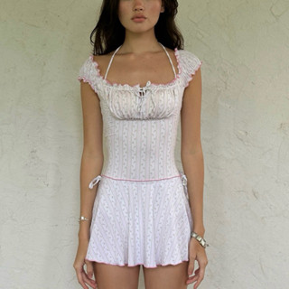 Rosalie skirted swimsuit ชุดว่ายน้ำวันพีช