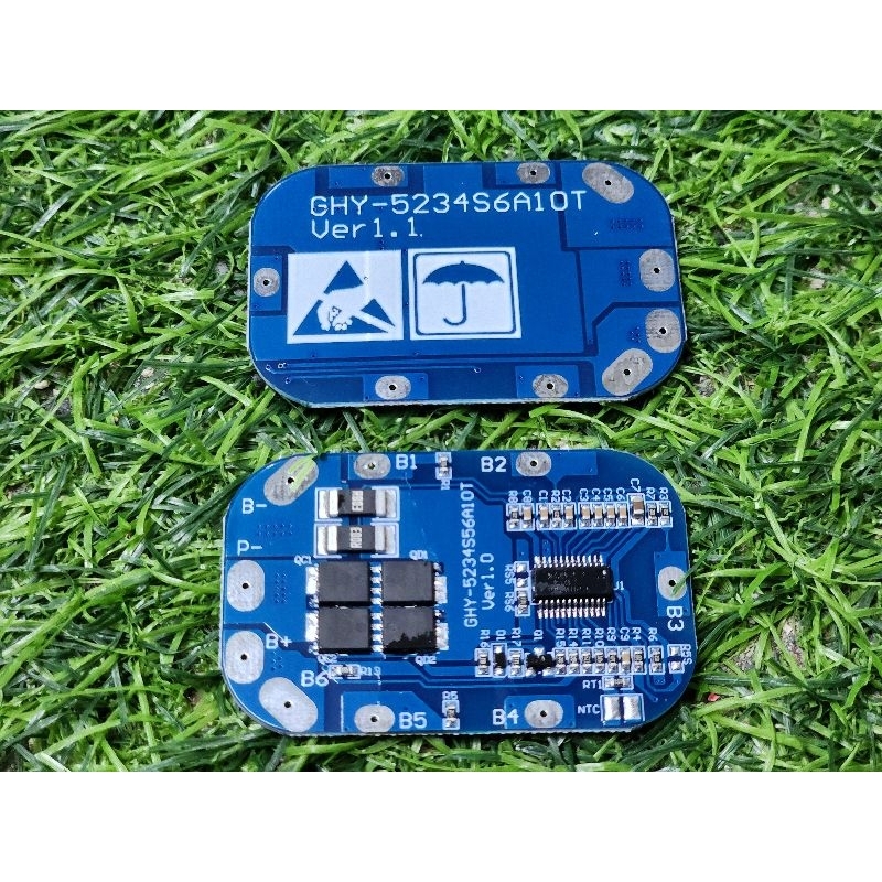 BMS​ 6S​ 10​A​ วงจรป้องกันแบตเตอรี่​ สำหรับแบตเตอรี่​ LIFEPO4 bms​ 6s​ 21v 21.9v แบตเตอรี่​ 32650​ 3