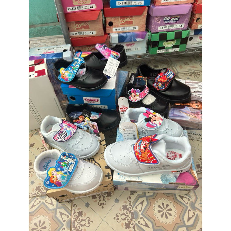 พร้อมส่ง!! [ถูกที่สุด!!]รองเท้าพละ รองเท้านักเรียน รวมตัวลดราคา ถูกสุดๆ ส่งฟรี มีปลายทาง แถมบิลจ้า