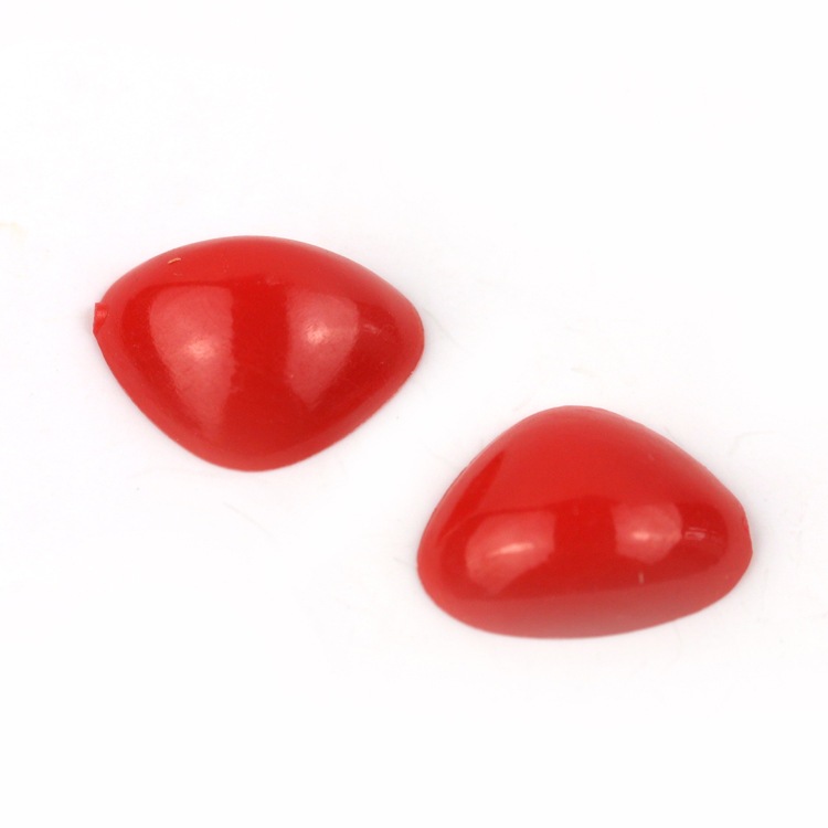 (พร้อมส่ง)จมูกสามเหลี่ยม จมูกแปะ จมูกตุ๊กตา จมูกสีแดงแปะ