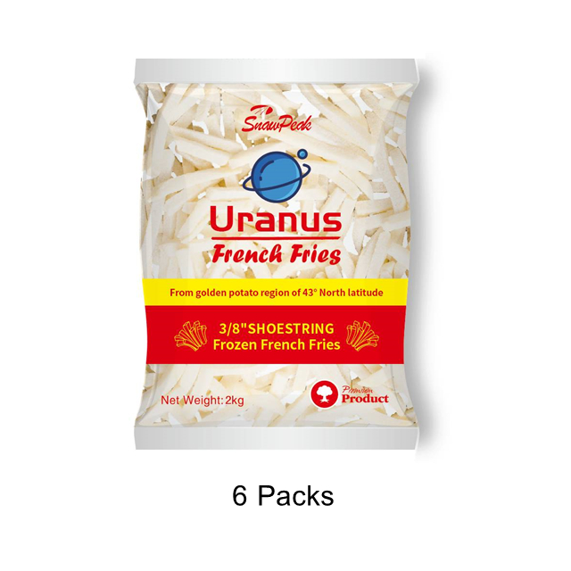 Snow Peak French Fries Straight Cut 2kg - 6 แพ็ค