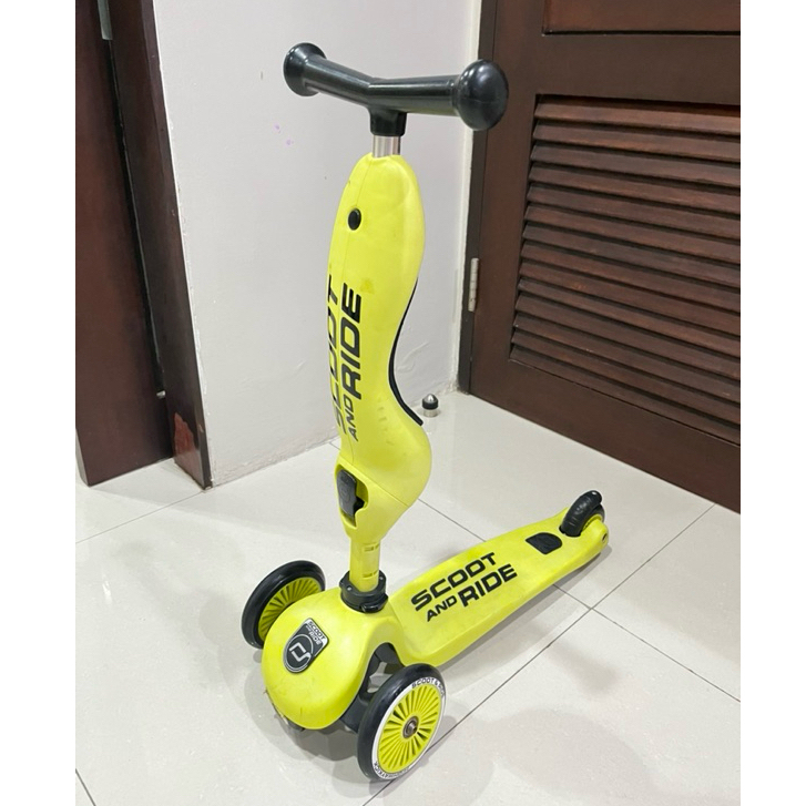 (พร้อมส่ง) Scooter 2in1 Ride Highway Kick สำหรับเด็ก 1-6 ขวบ สกู๊ตเตอร์ และ รถขาไถ 2In1 (Balance Bik