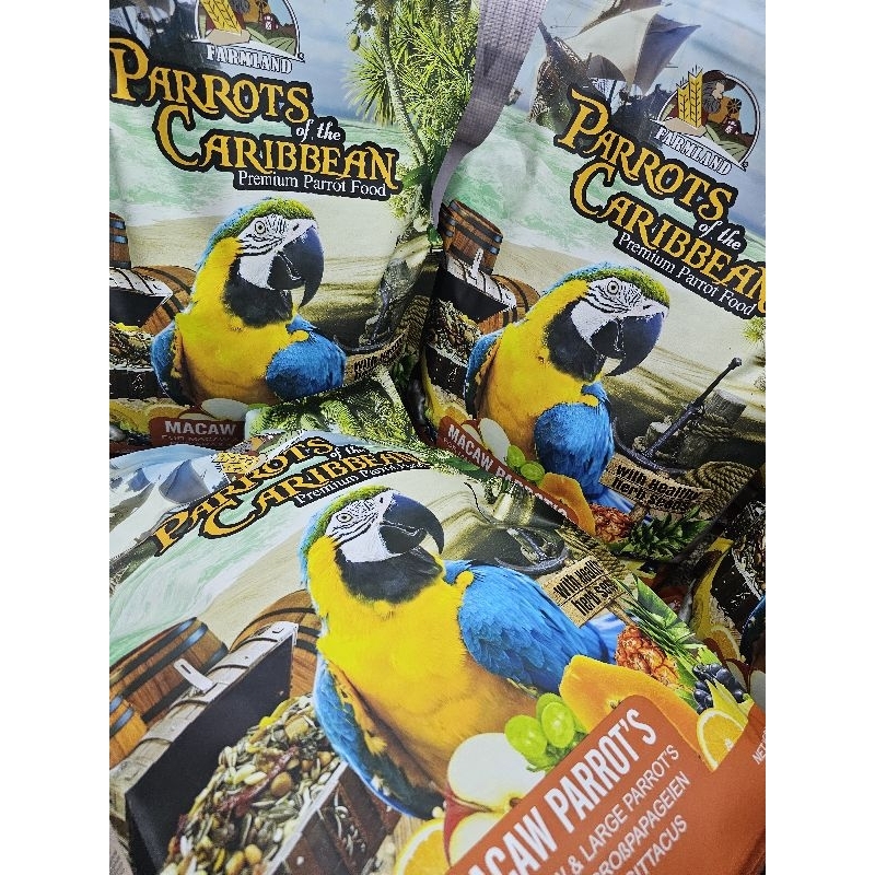 Farmland Caribbean อาหารนกแก้วมาคอว์ ขนาด 5 kg