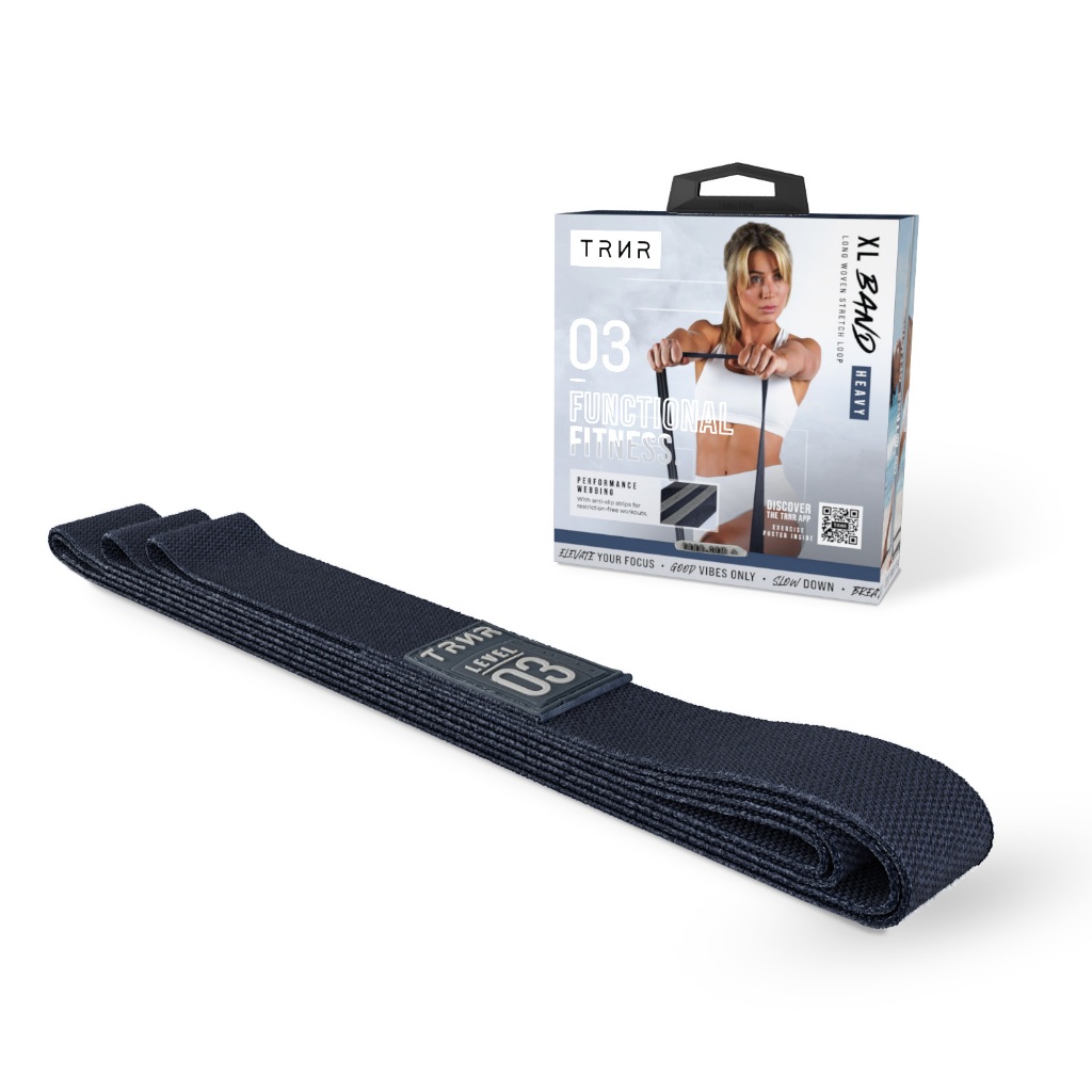 TRNR XL Band Resistance Band ผ้าแรงต้านออกกำลังกาย 3 ระดับ Light / Medium / Heavy